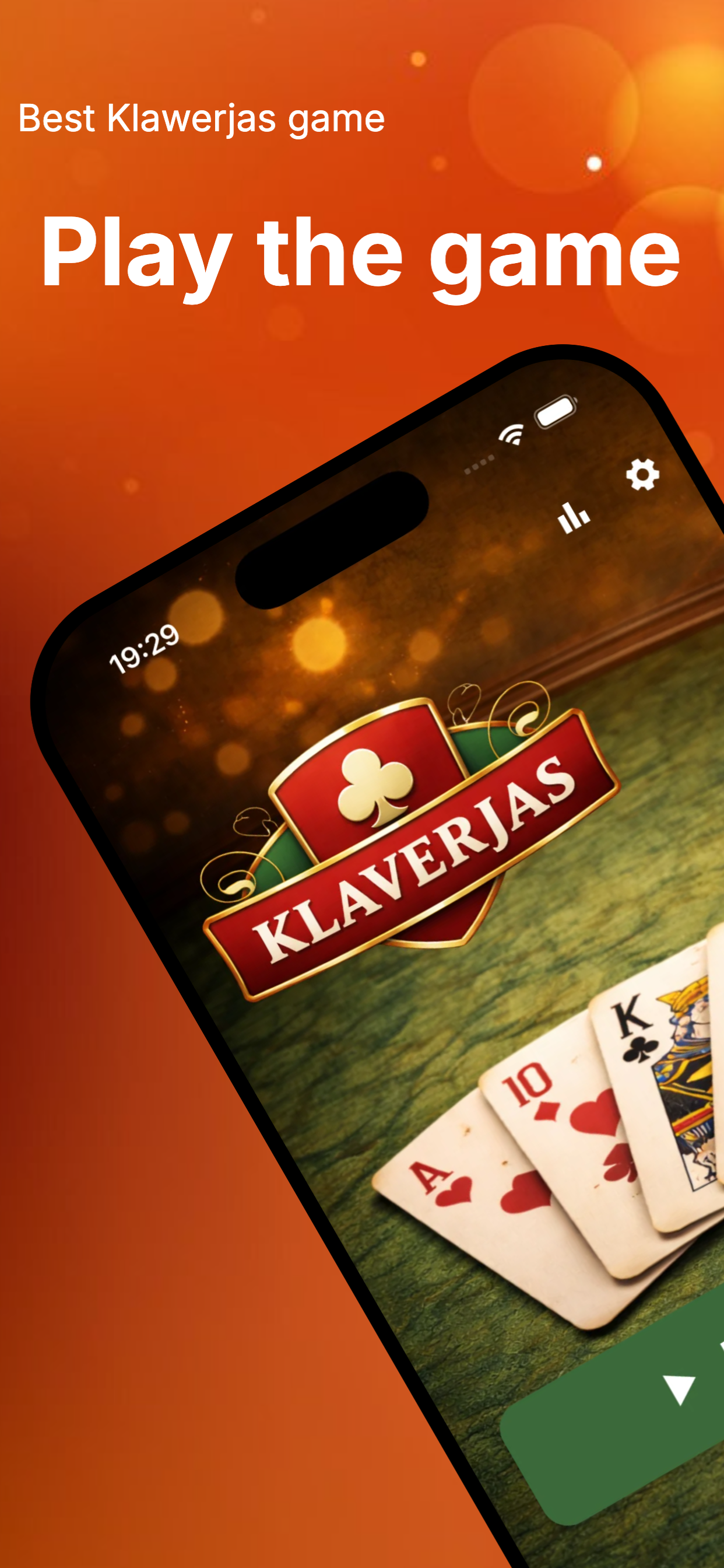 Klawerjas app - Play the game
